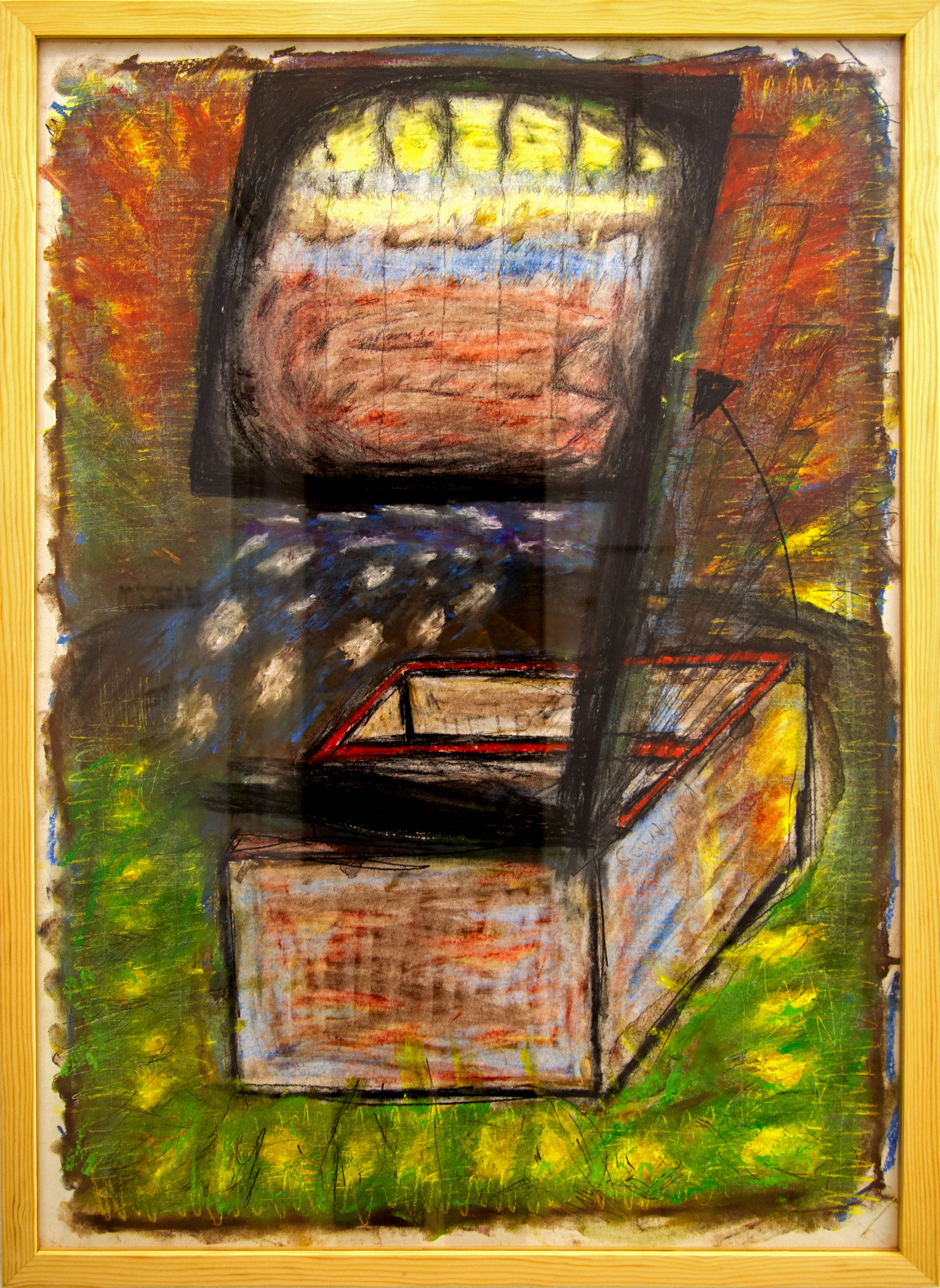 Further view of the work “From Dust Till Dawn”