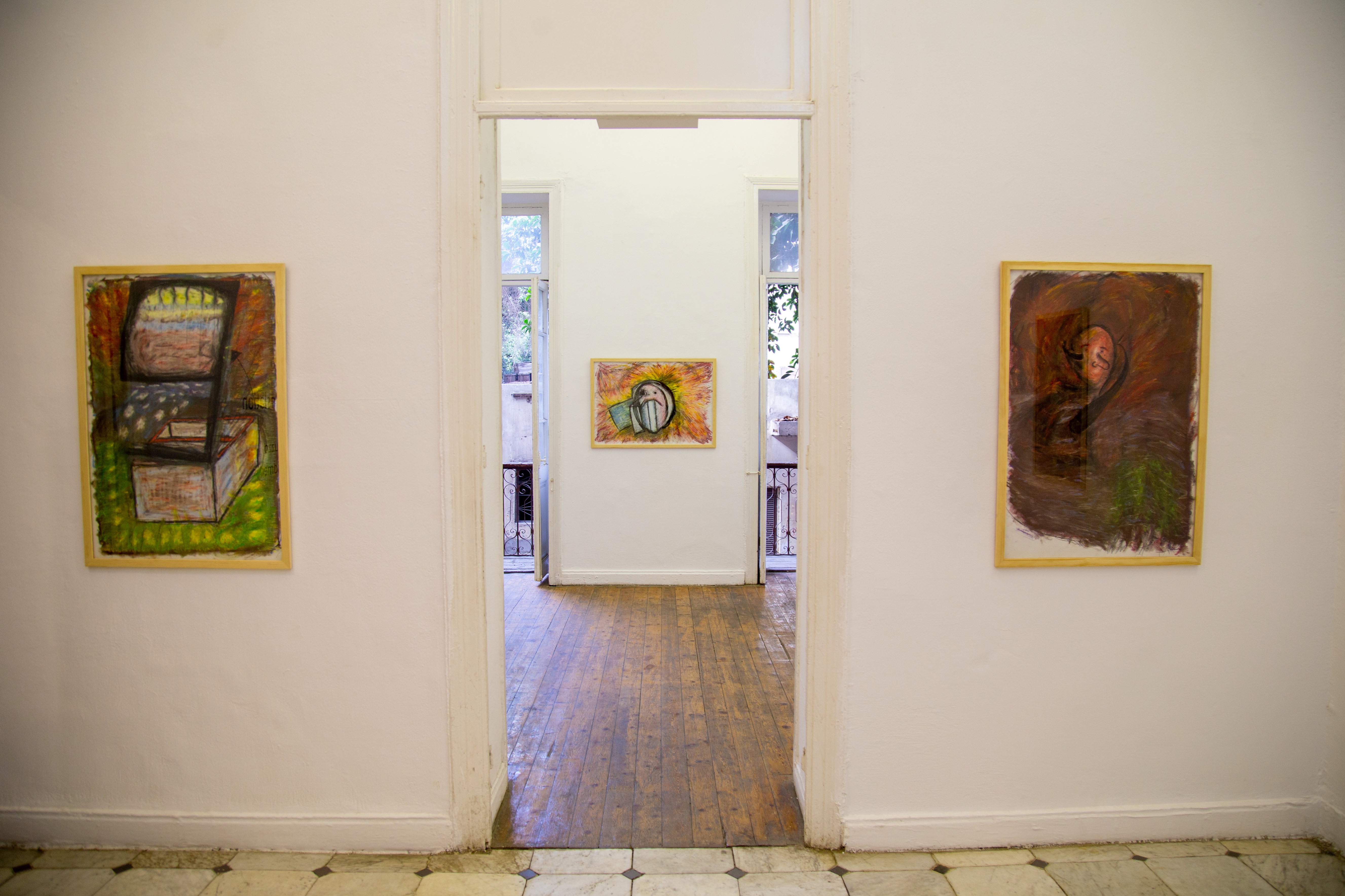 Further view of the work “From Dust Till Dawn”