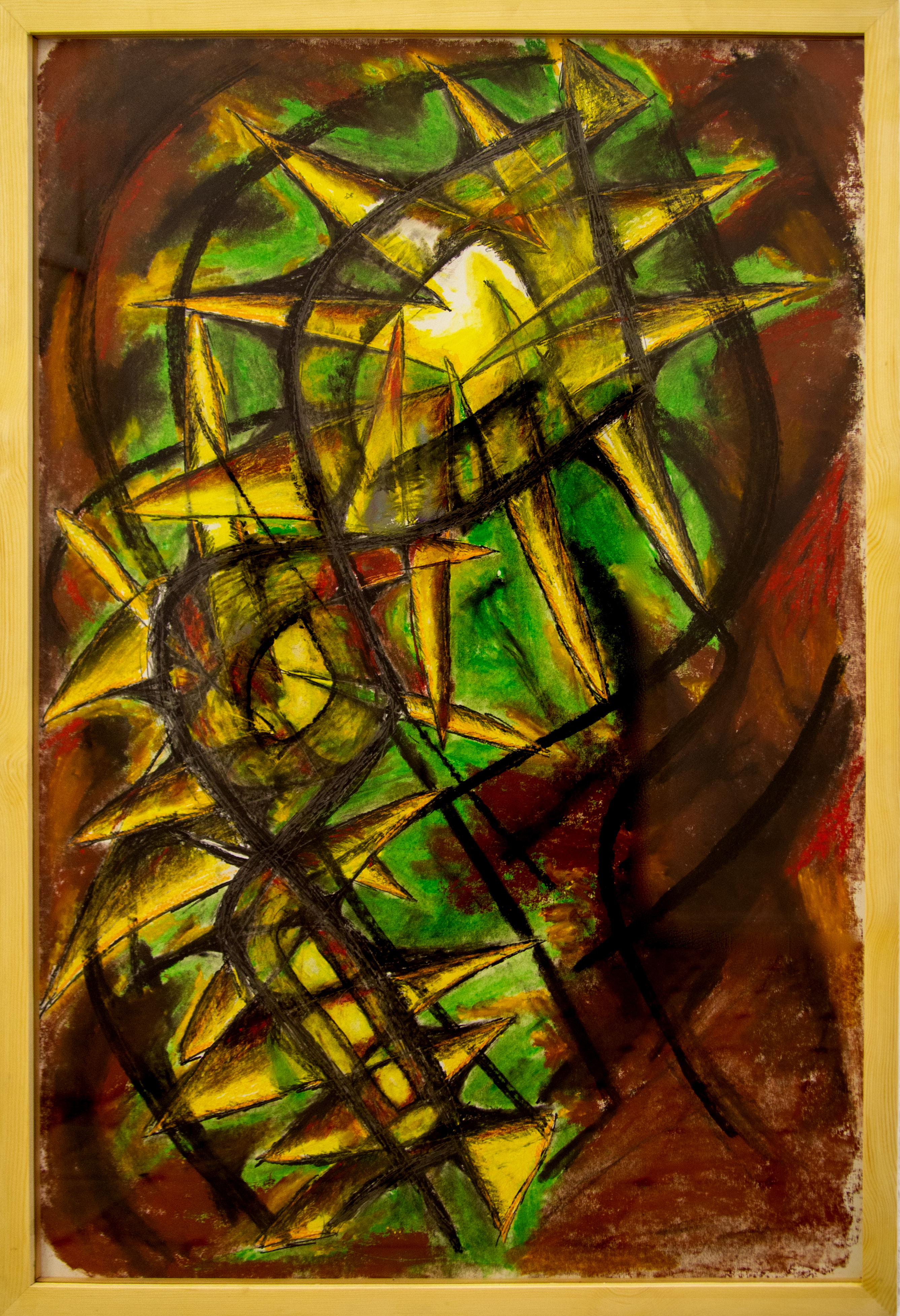 Further view of the work “From Dust Till Dawn”