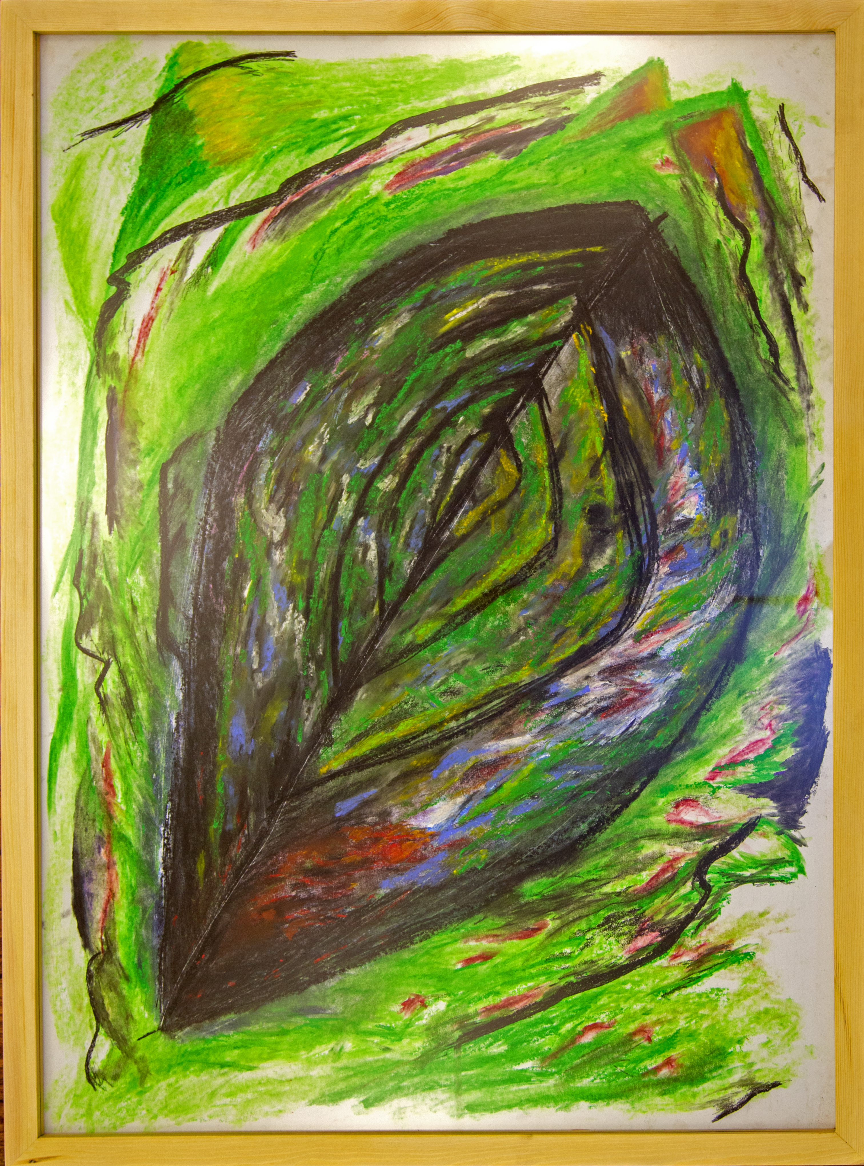 Further view of the work “From Dust Till Dawn”