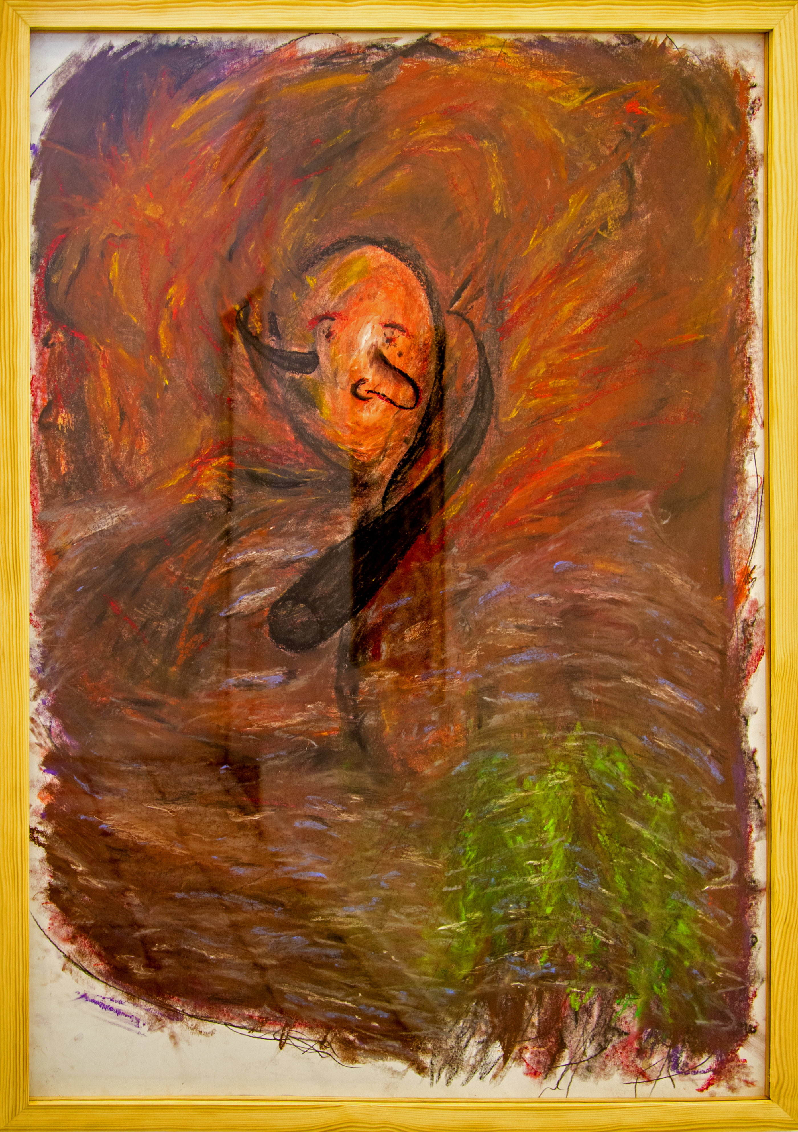 Further view of the work “From Dust Till Dawn”