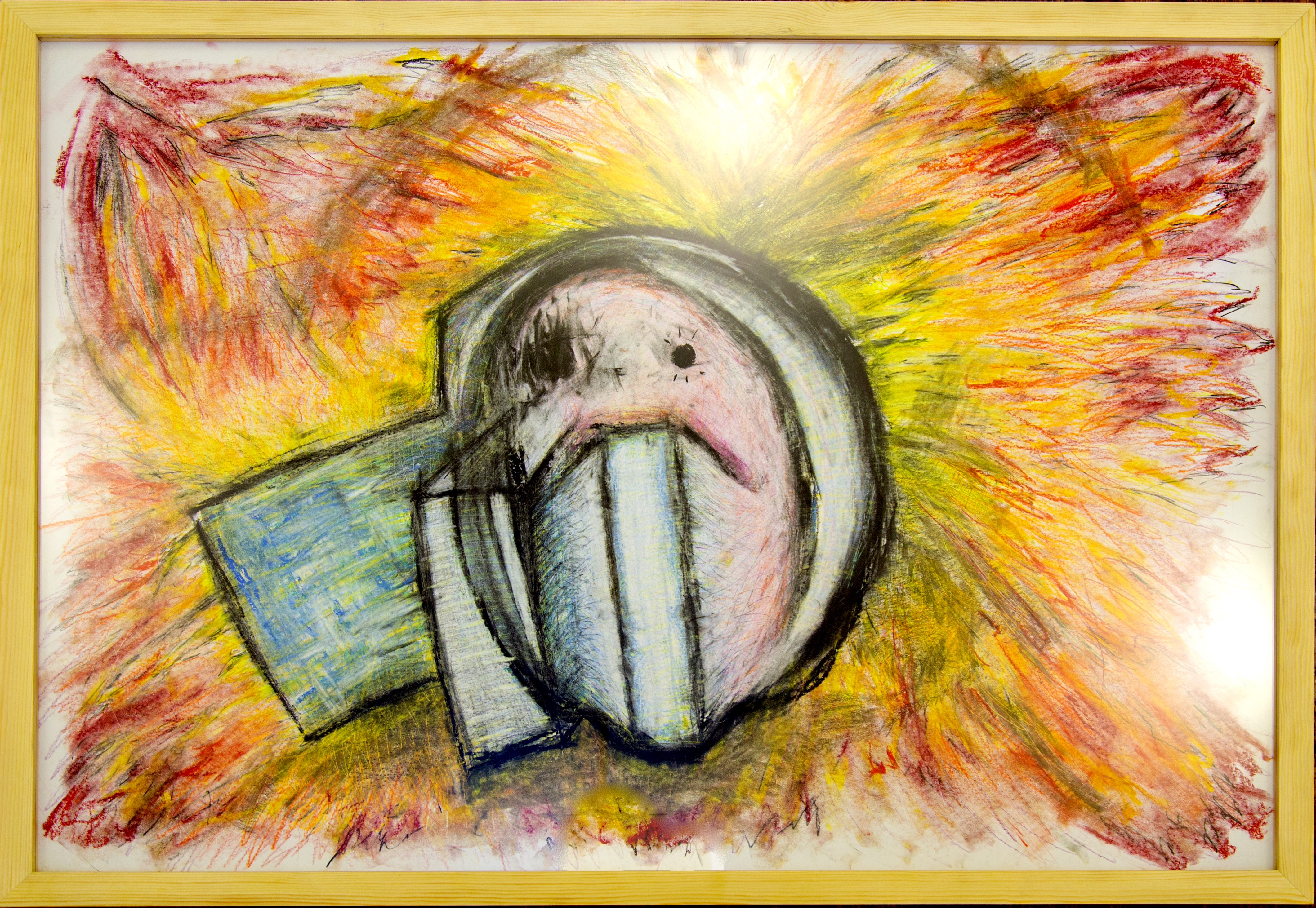 Further view of the work “From Dust Till Dawn”