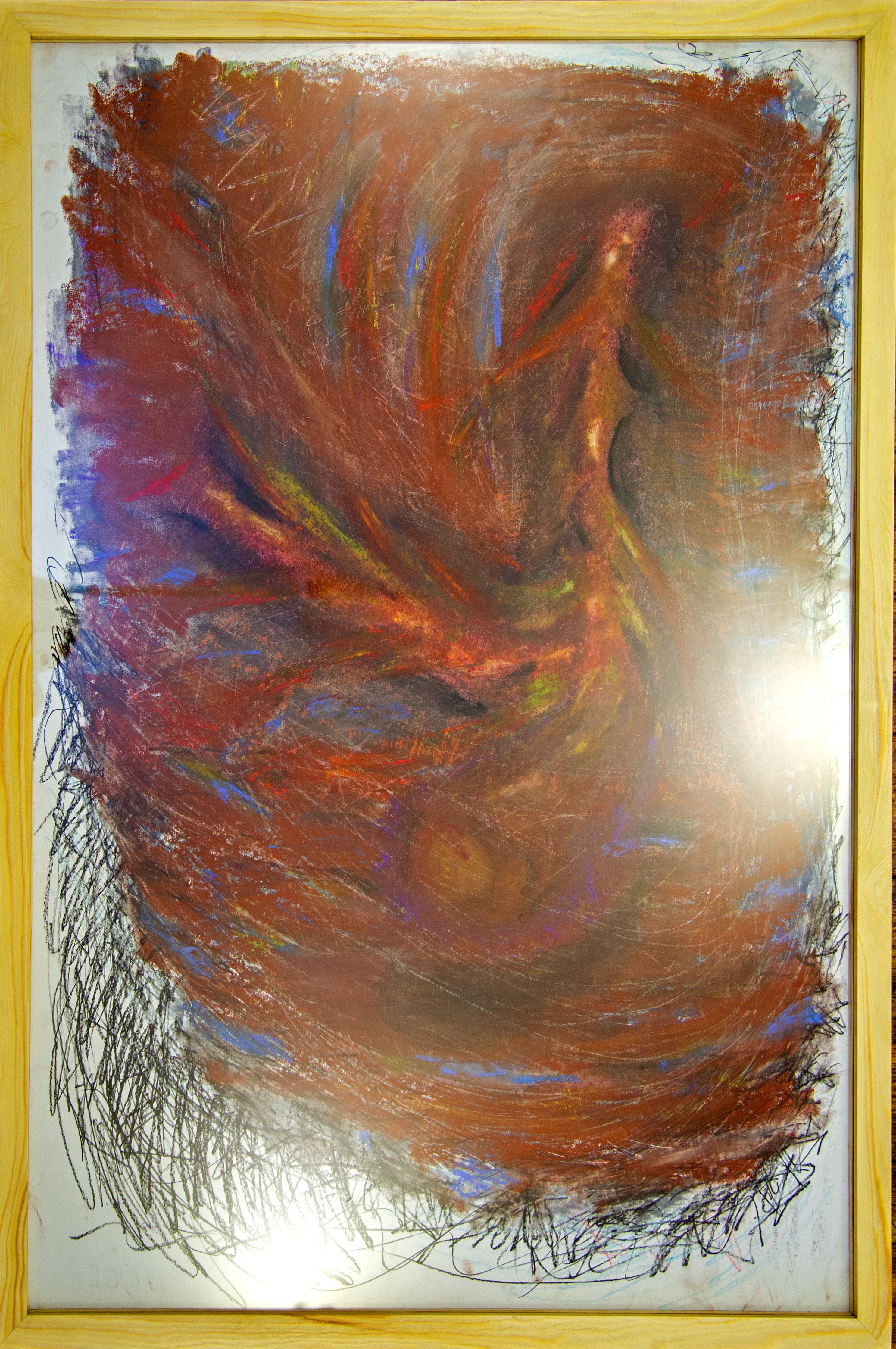 Further view of the work “From Dust Till Dawn”